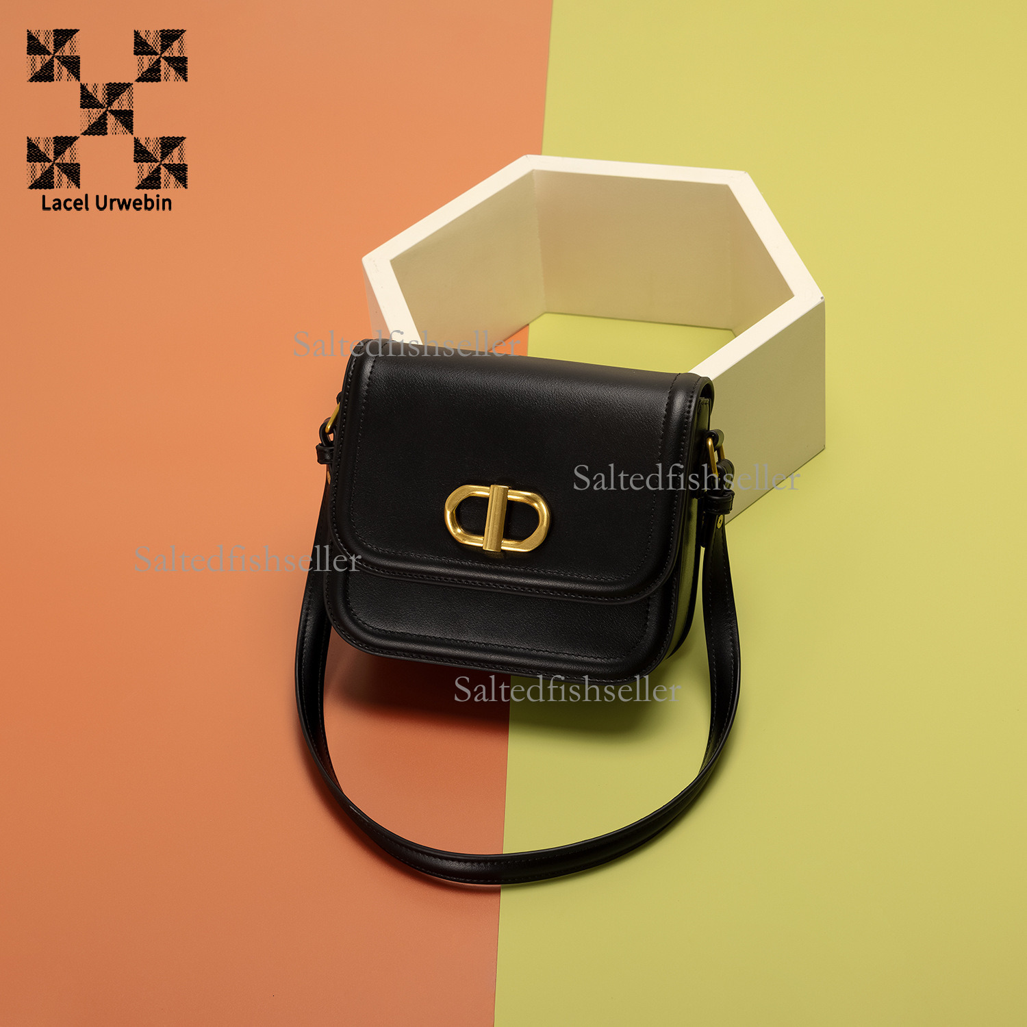 Lacel Urwebin Designer Luxury Women's Tofu Small Square Bag Fashionable New High-end Metal Zipper Flip Shoulder Crossbody Bag Simple Mini Handbag