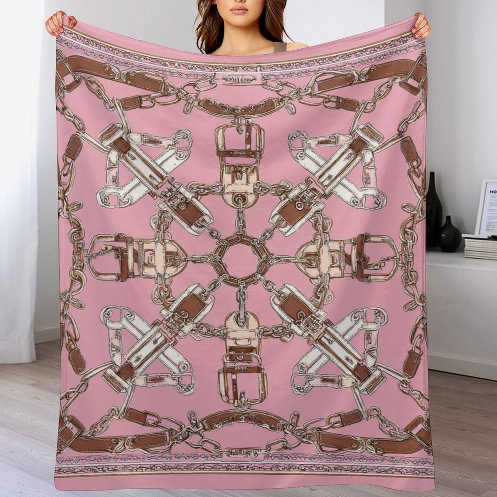 H Designer Horse blanket blanket throw cashmere vibration blanket copert Home Travel Throw Summer Air Conditioner Beach home bedding blankets throws H