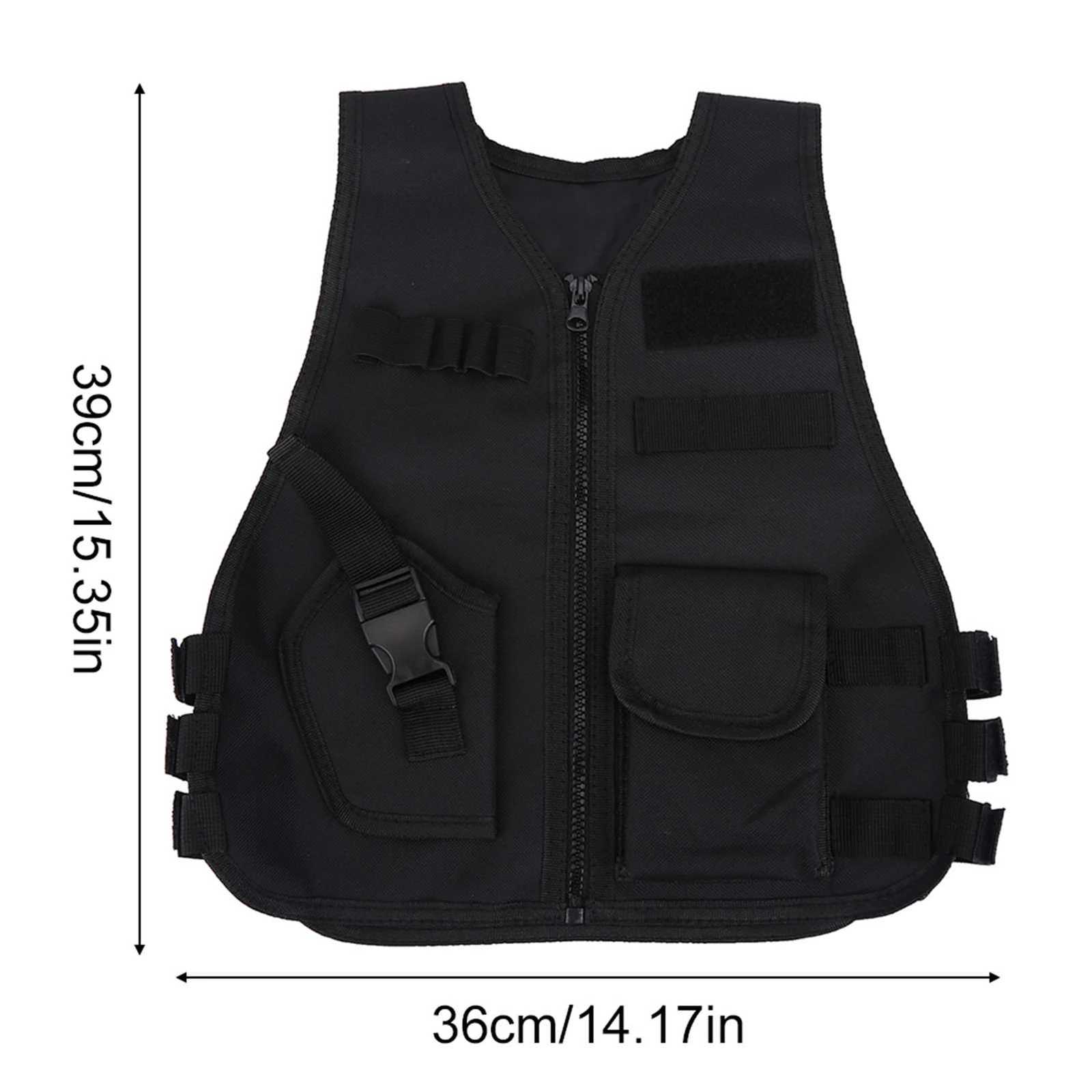 Boys Vest Chidren Tactic Vest Breathab Children Kids Vest Protective Waistcoat for Outdoor Hunting Games Tactic Vest Y251022