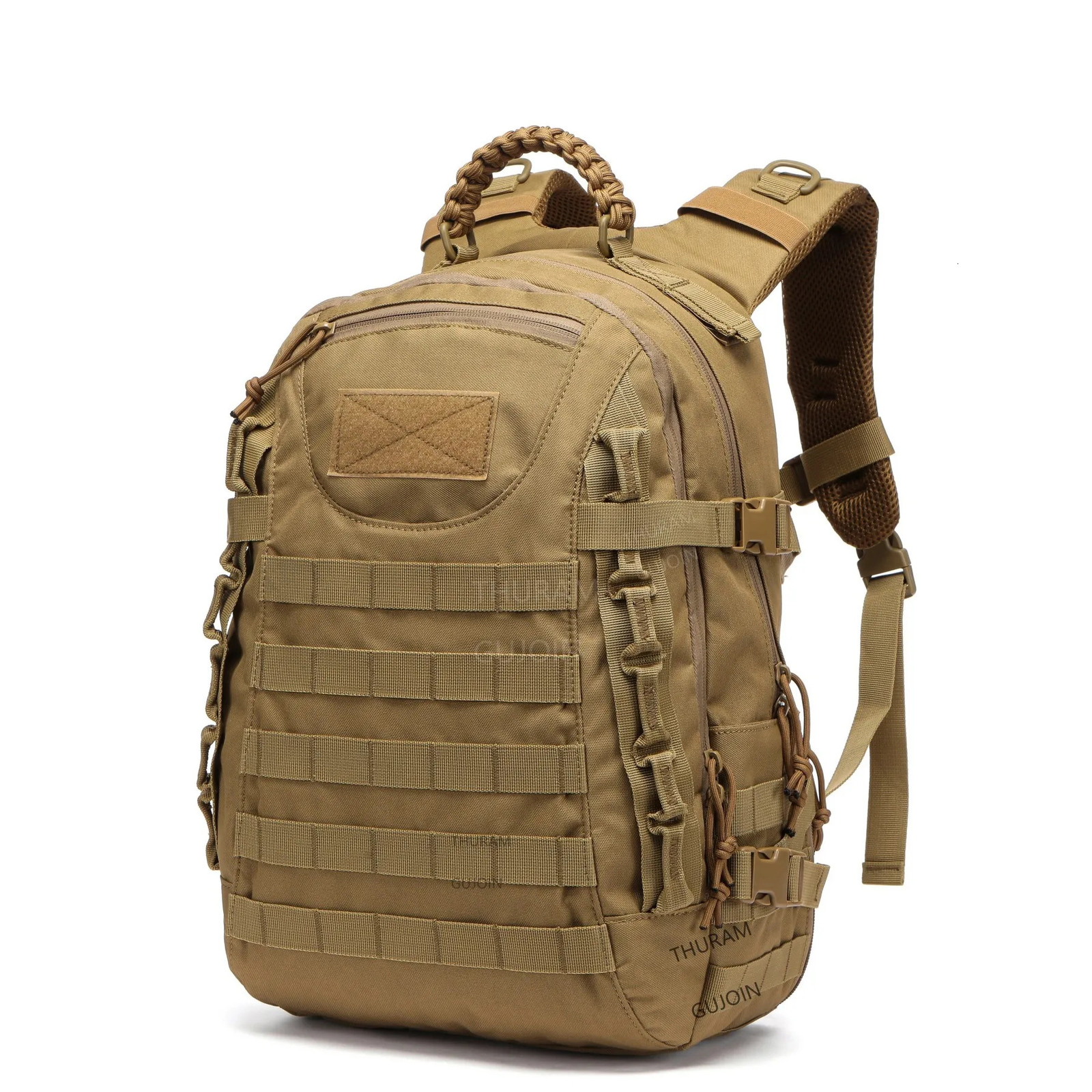 38L Tactical Backpack Style Large Capacity Waterproof Outdoor Rucksack with MOLLE System Hiking Camping Travel Bug Out Bag 251021