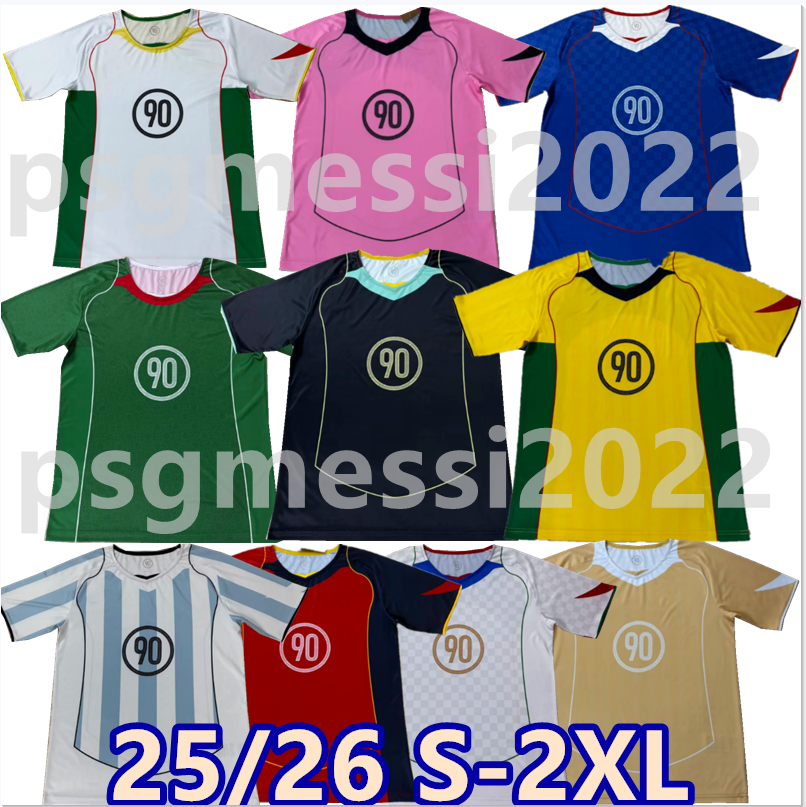 P90 25/26 T90 Soccer Jerseys Football Shirt Maillot Men+Kids Football Shirt T90 Custom