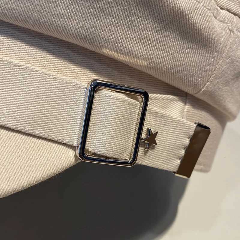 Wens Beret Black Star Hat Spring and Autumn Winter British Retro Fashion New Sea Military Style Korean Cs mother hats Y251025