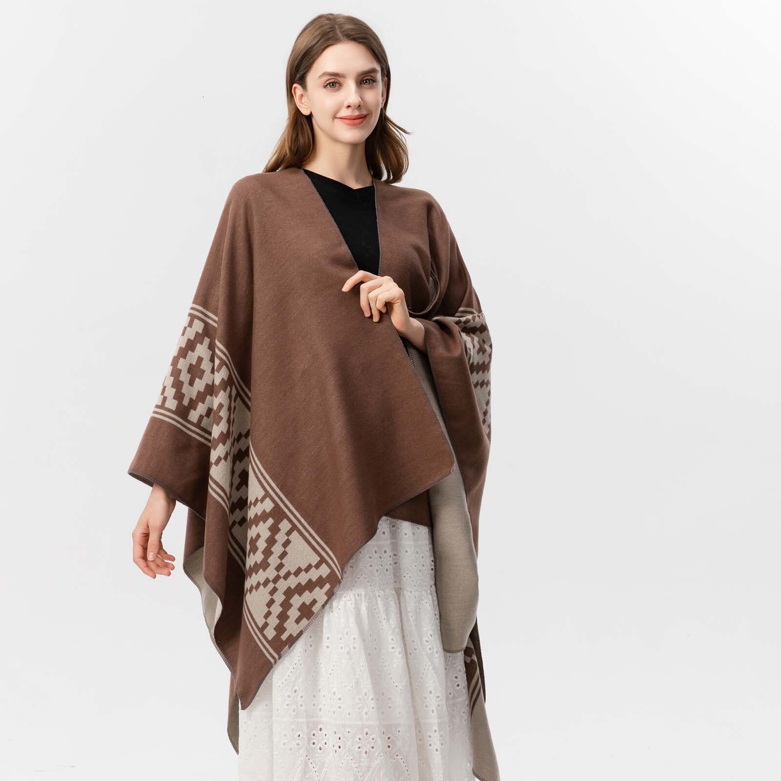 Spring and Autumn Womens Shawl New Versatile MultiFunctional CrossStrap Travel Photo Outerwear Shawl Hot Sale