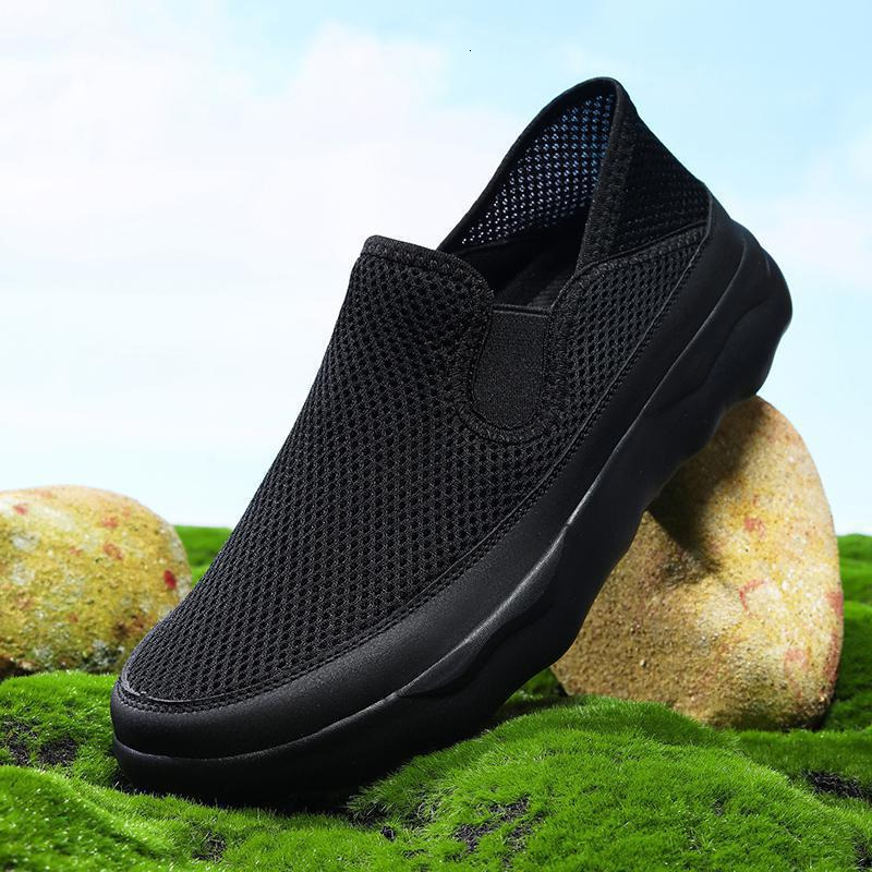 Ddmytiger Sneakers Summer Walking Sport Shoes Men Loafers Breathable Slip On Lightweight Mesh Casual Zapatillas Hombre Deportiva Outdoor Shoes