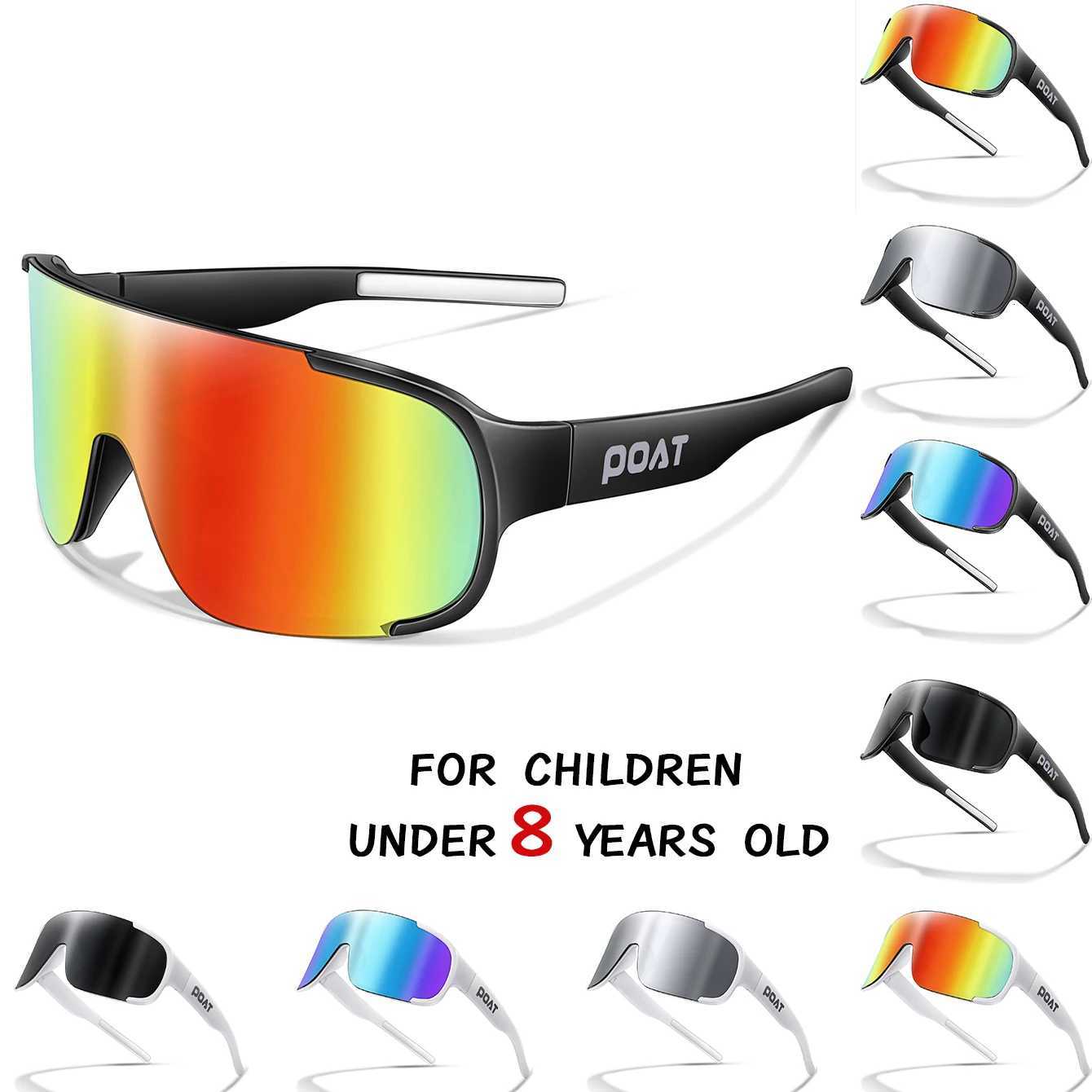 POAT Children Cycling Sunglasses Bike Goggles Outdoor MTB Road Bike Hiking Eyewear UV400 Kids Gifts Boys GirlsL251025