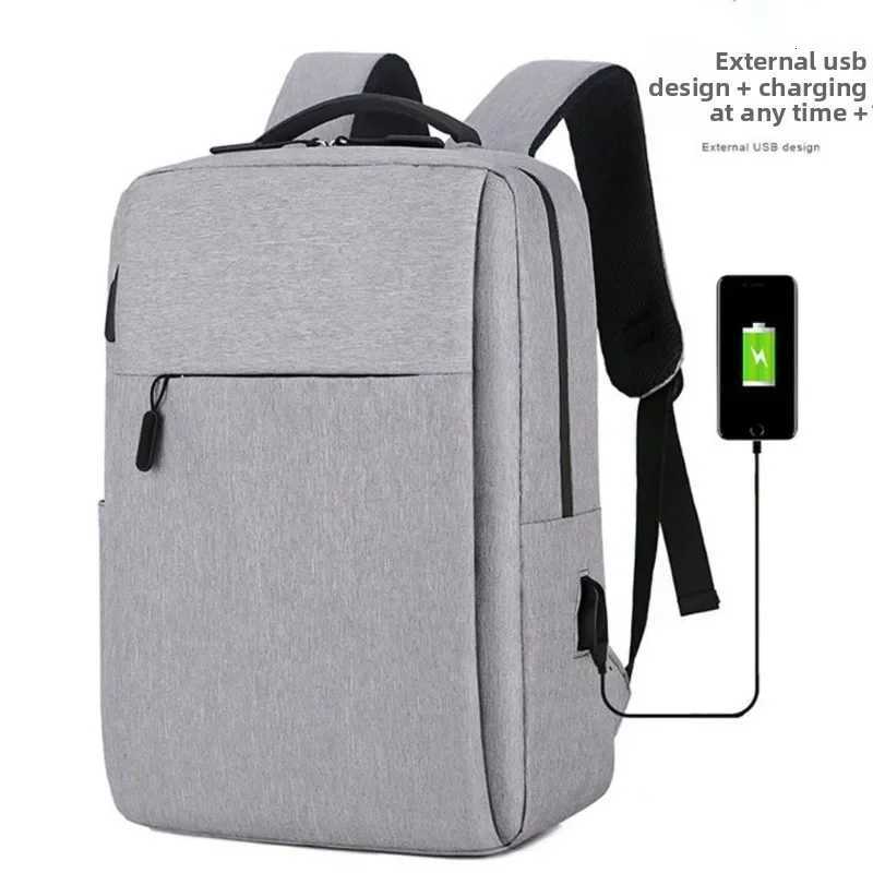 Large Capacity Travel Backpack Zipper Closure Mens Casual Computer Back Pack Commuting Business Backpacks Casual School Bag W251025