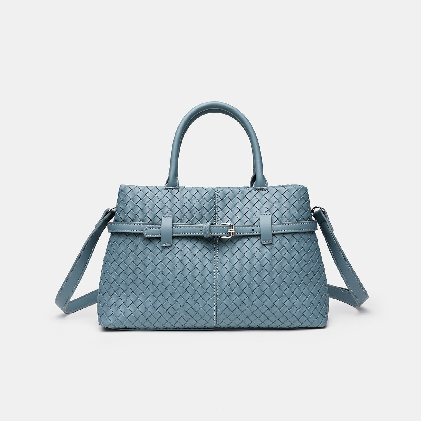 Luxury Brand Woven Tote for Women Large Capacity Commuter Handbag - Elegant Designer Ladies Shoulder Bag XJ260206