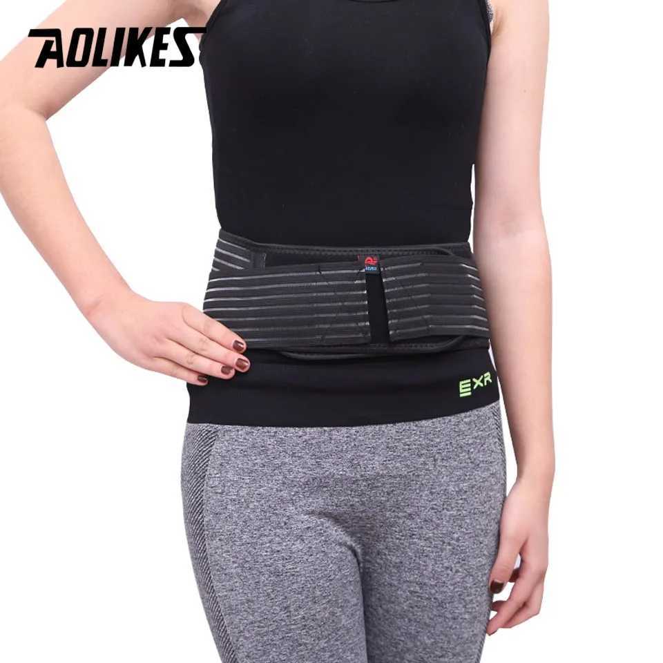 AOLIKES 1PCS Tourmaline Products Selfheating Magnetic Waist Back Support Brace Belt Lumbar Warm Protector posture corrector Y251025