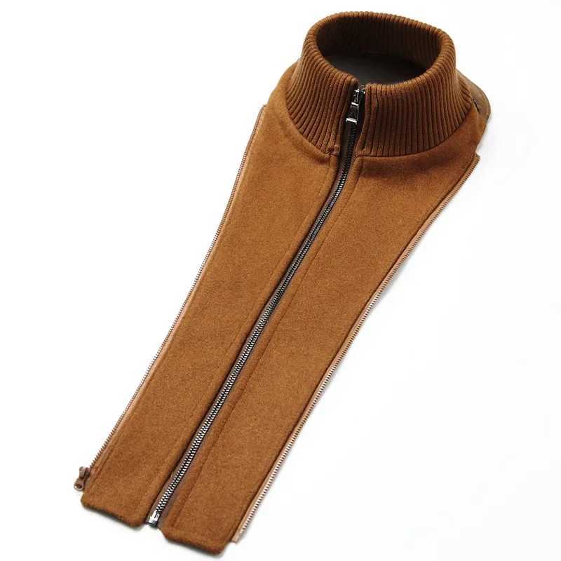 Men Winter Jackets Cashmere Overcoats Wool Blends Trench Coats High Quality New Winter Coats Male Business Casual Trench Coats J251115