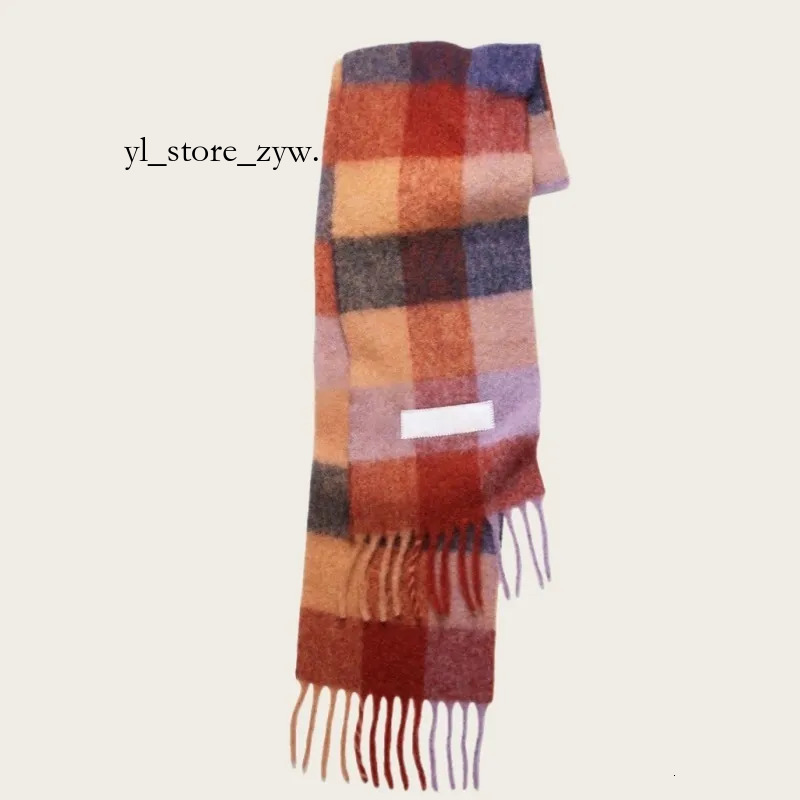 acnes scarf Designers Woman High Quality Designer For Women Thick Cashmere Pashmina Warm Winter Scarf Mens 2025 new trend luxury fashion Long acnely scarf fcf