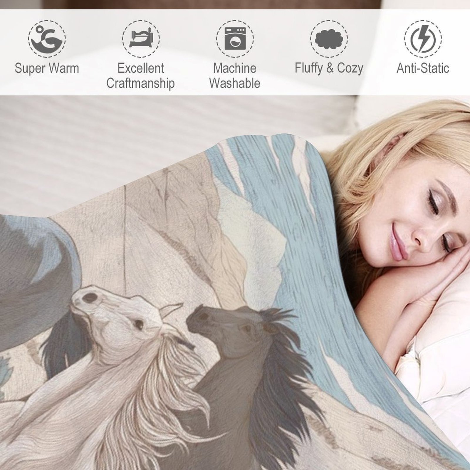 Custom H Designer Horse blanket blanket throw cashmere vibration blanket copert Home Travel Throw Summer Air Conditioner Beach home bedding blankets t