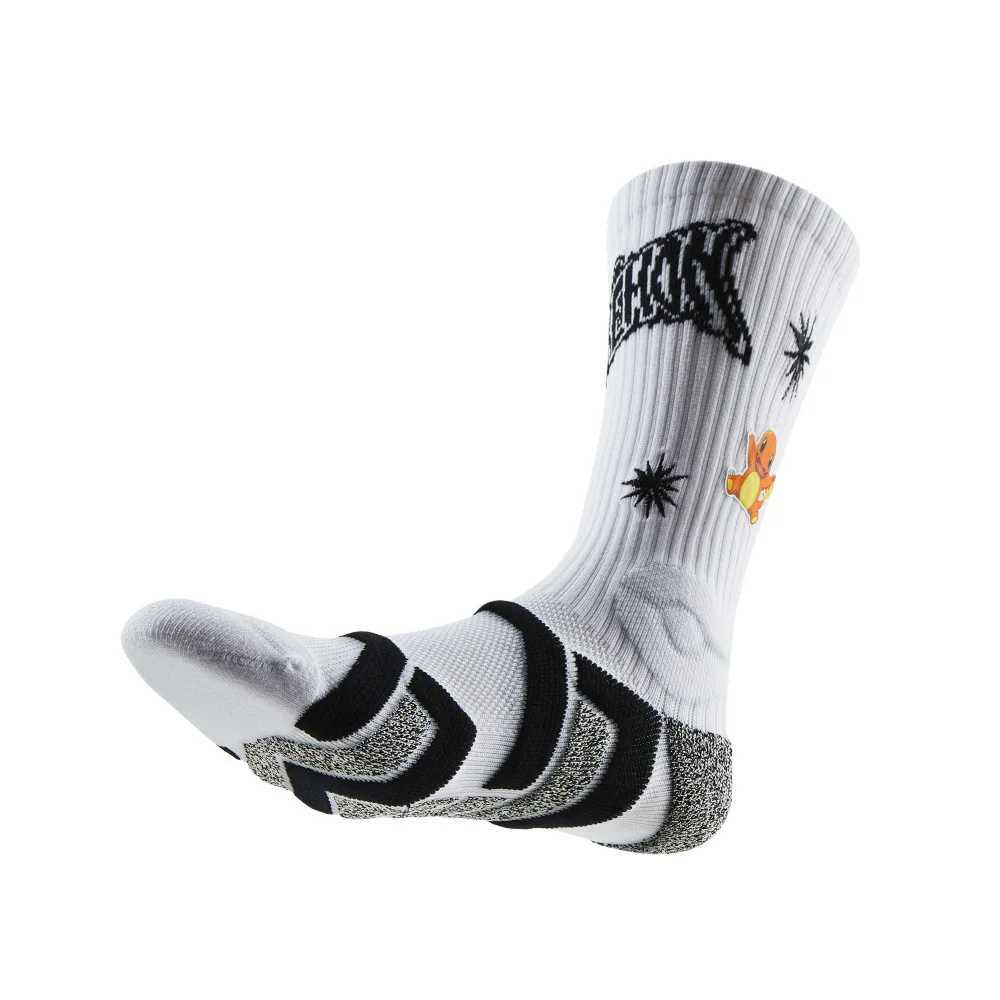 Veidoorn Premium Basketball Socks Elastic MoistureWicking Outdoor Anti Slip Crew Socks Extra Thick Y251024