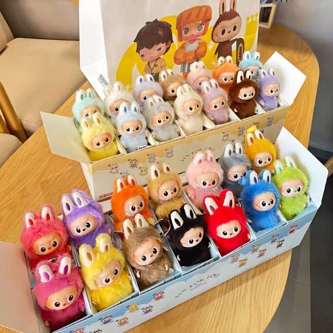 Highquality Labubu 4.0 Pin For Love Series Mini Labubu V4 Vinyl Plush Pendant Blind Box yizhixing