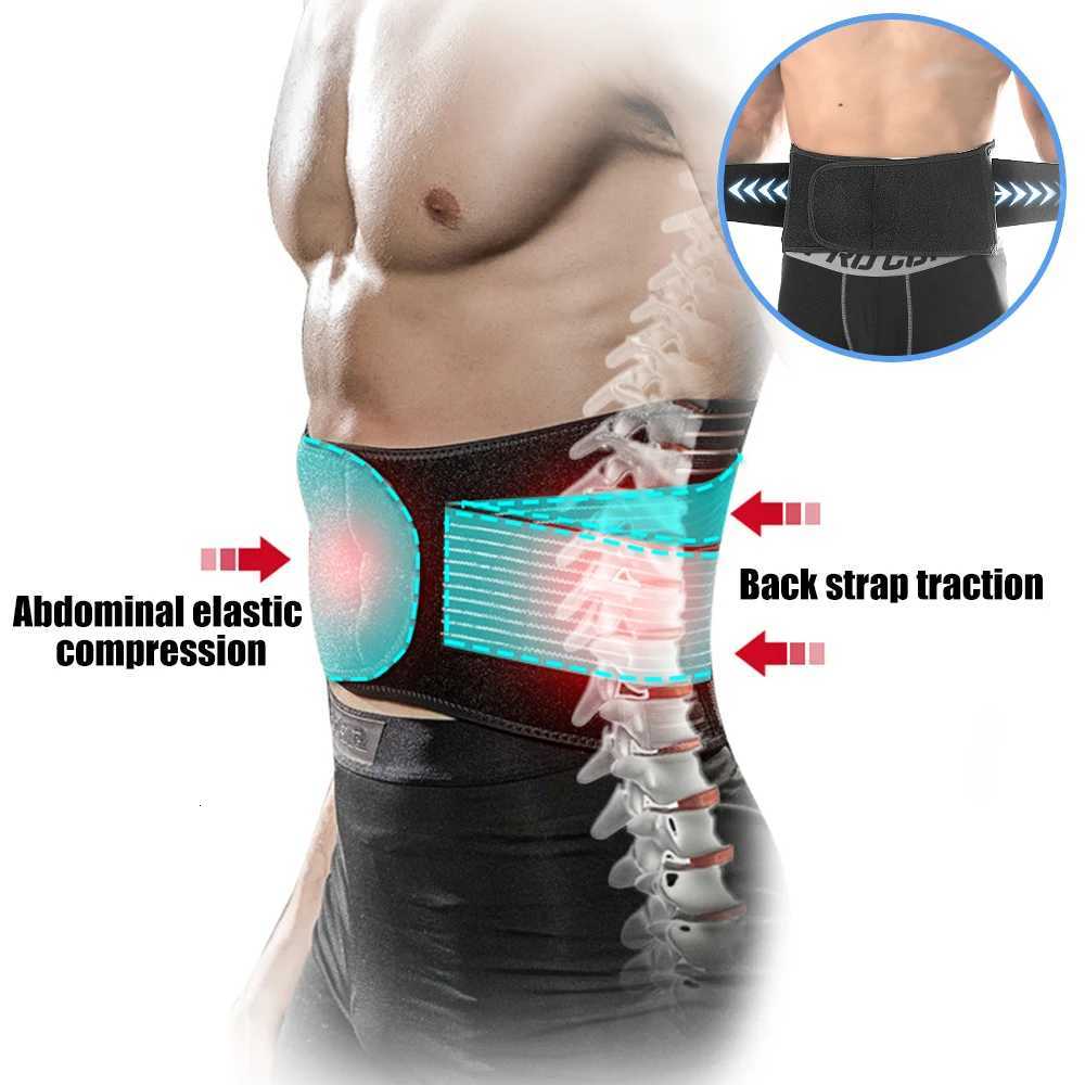 Sports Adjustable Lumbar Back Brace Antiskid Breathable Waist Support Belt for Exercise Fitness Cycling Running Gym Tennis Golf Y251025