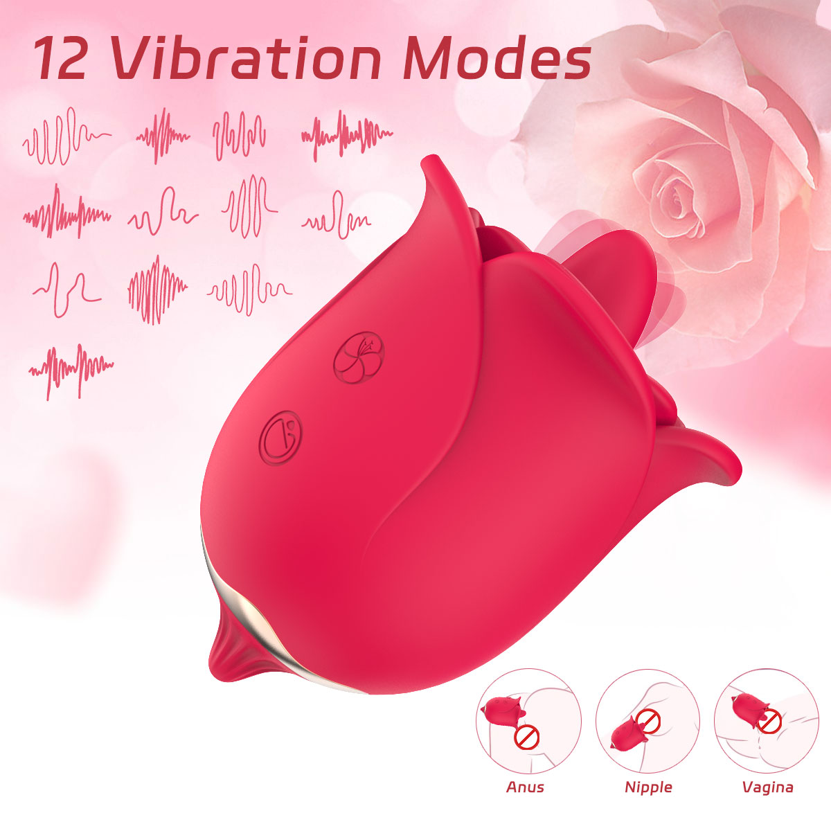 Intimacy Enhancer: Life-Like Silky Smooth Rose Sex Toy with Powerful Vibes