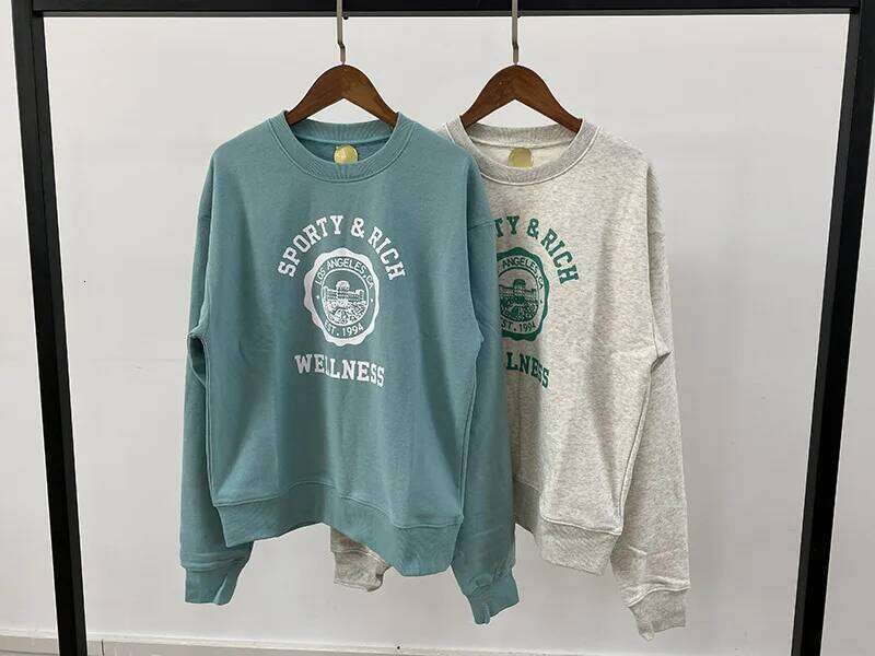 Letter Print Women Classic O Neck Long Sleeve Pullover Autumn Winter Casual Vintage Sweatshirt Female