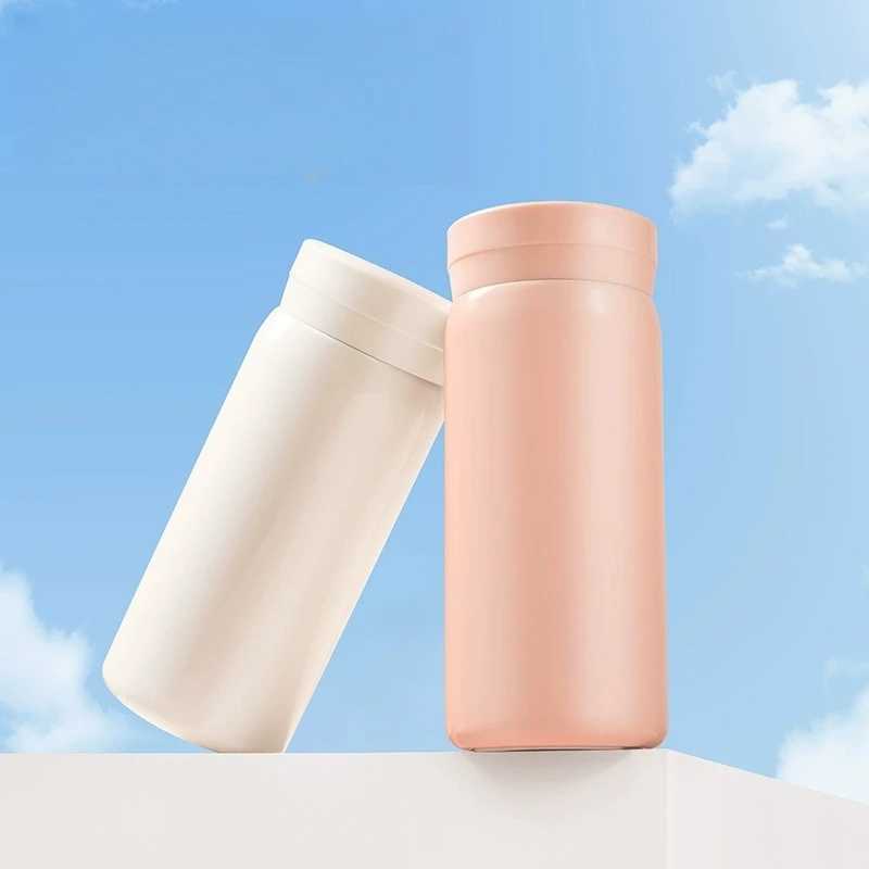 200300ML Mini Pocket Thermos Hot Water Bottle 316 Stainless Steel Tumbler Vacuum Flask Double Wall Coffee Travel Cup J251025