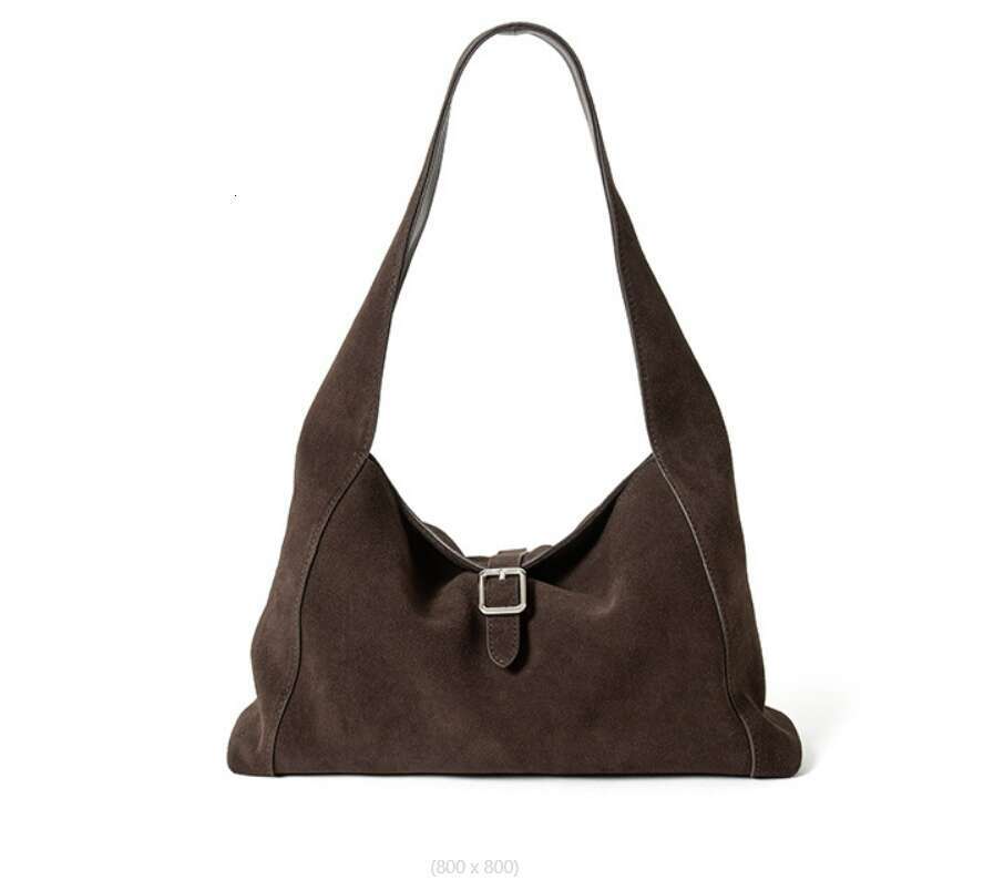 Designer Bags Genuine Grade Suede Leather Women's Tote Designer Brand Cowhide Ladies Shoulder Underarm Bag Small Handbag Free Labubu Pendant As A