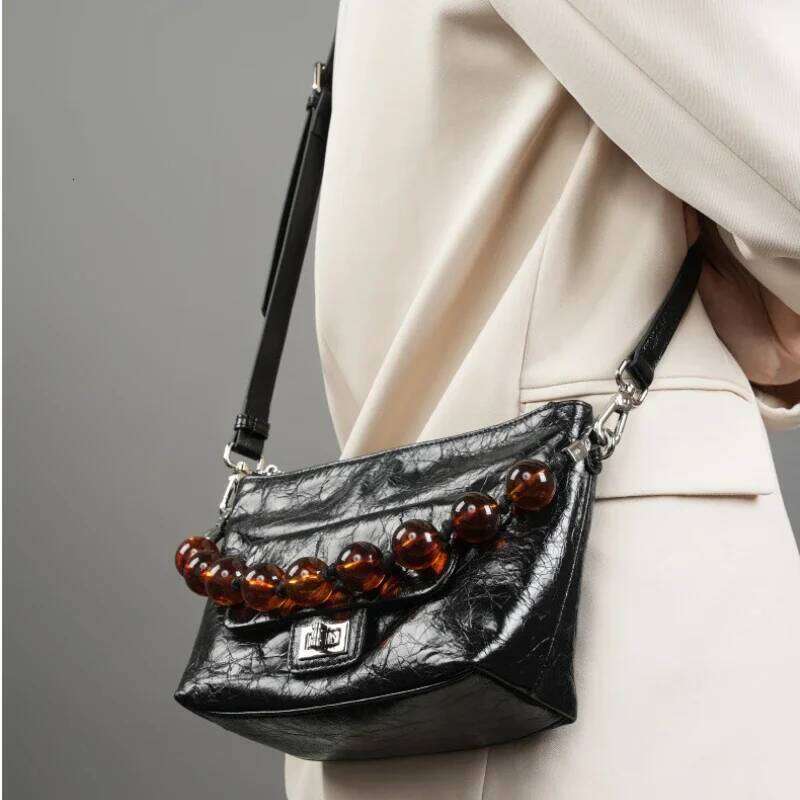 Jonlily Women Genuine Leather Shoulder Female Handbag Totes Ladies Casual Crossbody Daybag Underarm Bag Purse -Kg1710 Suotong1025