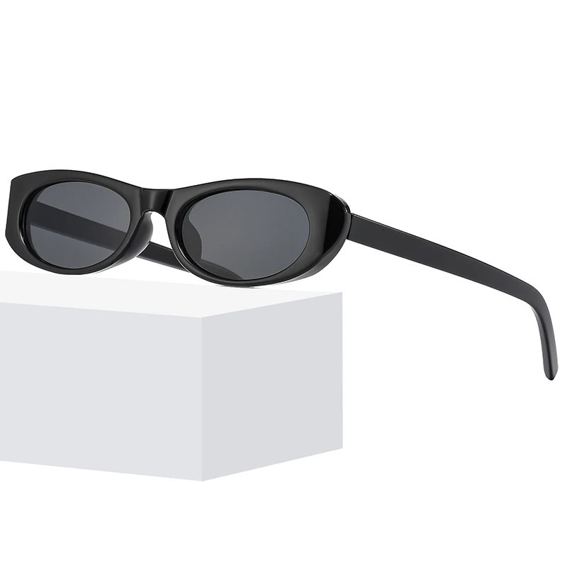 4pcs Small Frame Oval Irregular Sunglasses Women Multi Color Frame Sunglasses Punk Hip Hop Shades UV400 251023