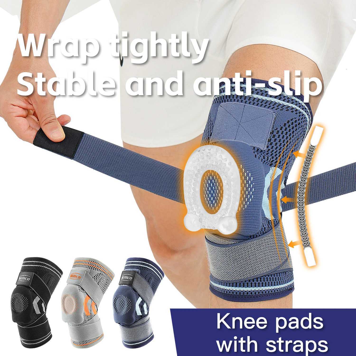 1PCS Knee Brace Support Straps Knee Compression Sleeves for Men Women Meniscus Tear Arthritis Sports Joint Pain Relief Y251024