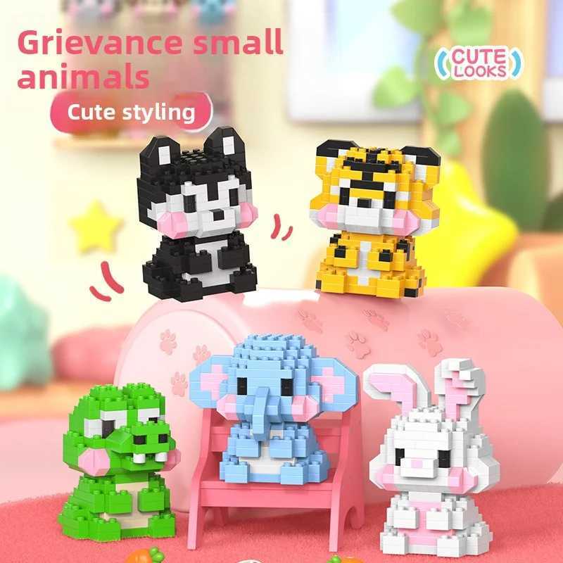 Animals Bricks Construction Set Micro Building Blocks Children Toy Adult Particle Building Block Mini Toys Decoration Home Gifts C251023