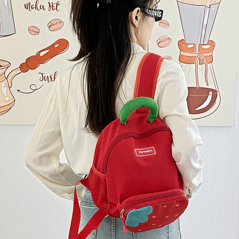 Designer Children's Backpack New Cute Creative Fruit Leisure Multi functional Bag Korean Style Leisure Multi functional Backpack