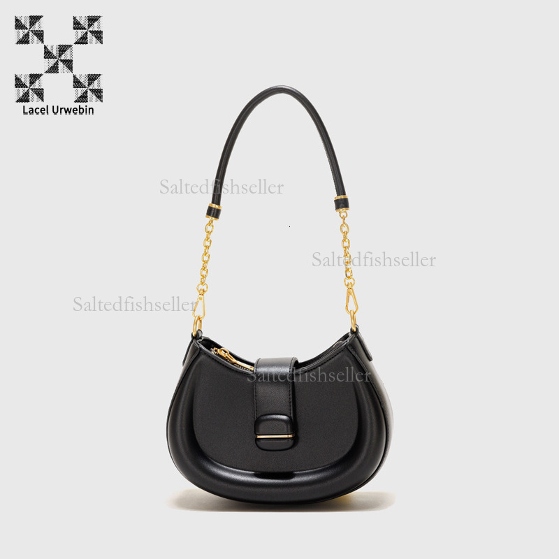 Lacel Urwebin Designer New High-end Saddle Bag Trendy New Chinese Women's Bag Simple And Luxury Shoulder Bag European And American Style Crossbod