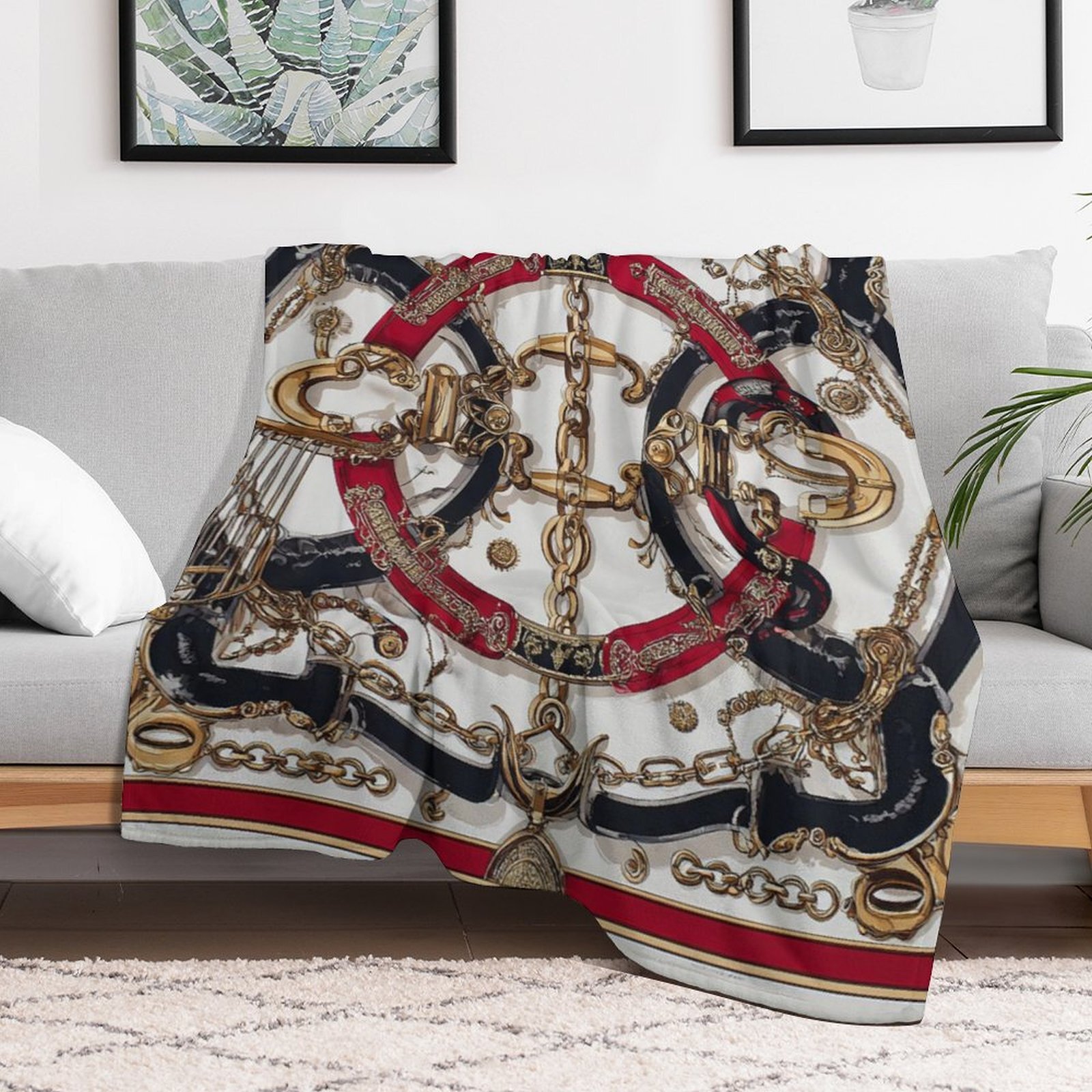 Custom H Designer Horse blanket blanket throw cashmere vibration blanket copert Home Travel Throw Summer Air Conditioner Beach home bedding blankets t
