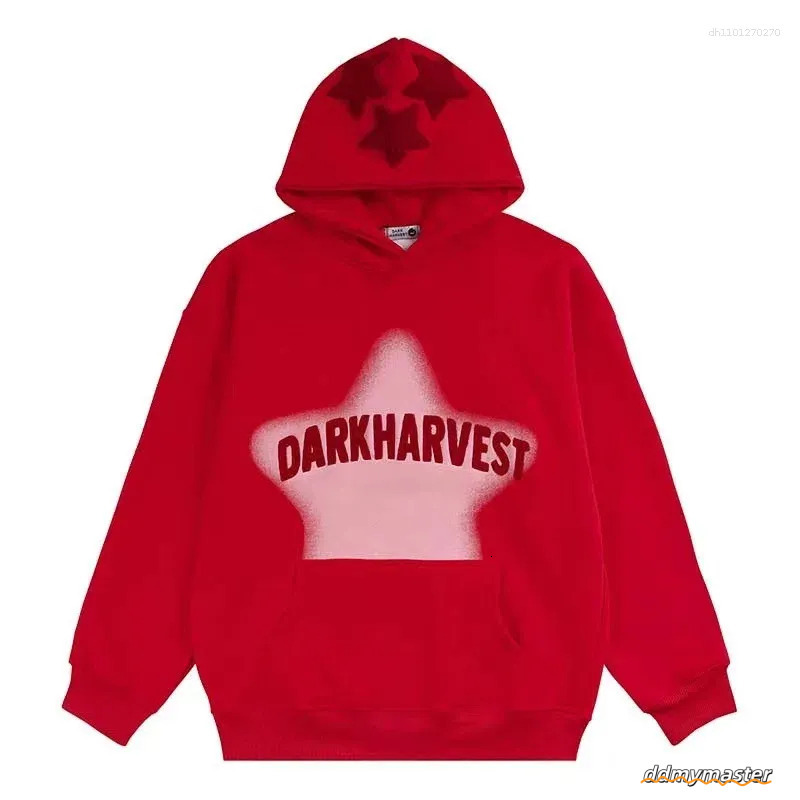 Men's Hoodies Spring Hip-Hop Street Graffiti Hoodie For Men Clothes Women Retro Casual Sports Couple Ddmymaster