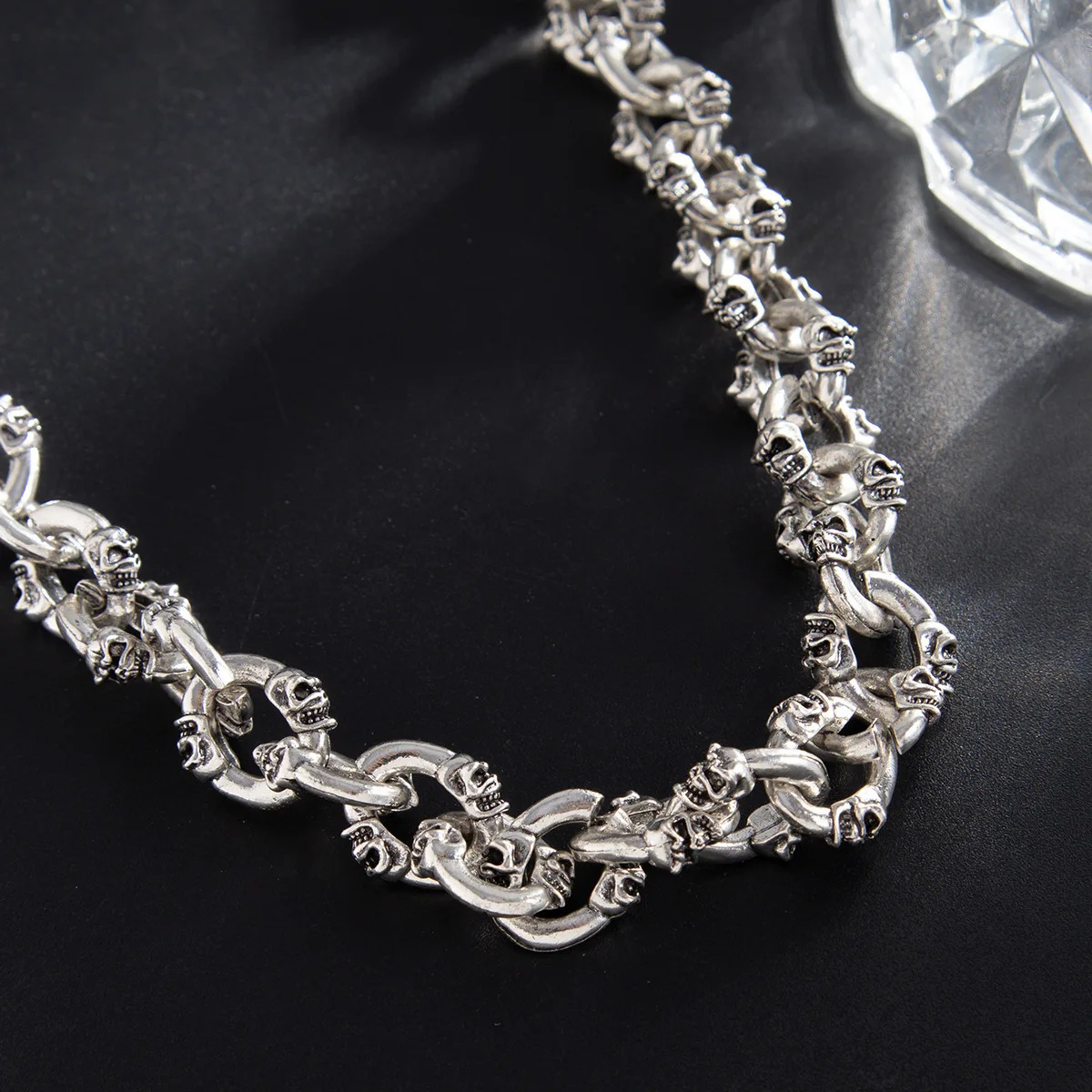 Stainless Steel Hip Hop Street Skull Long Keychains Wallet Belt Chain for Men Punk Trousers Hipster Pant Jeans Chain Jewelry 251023