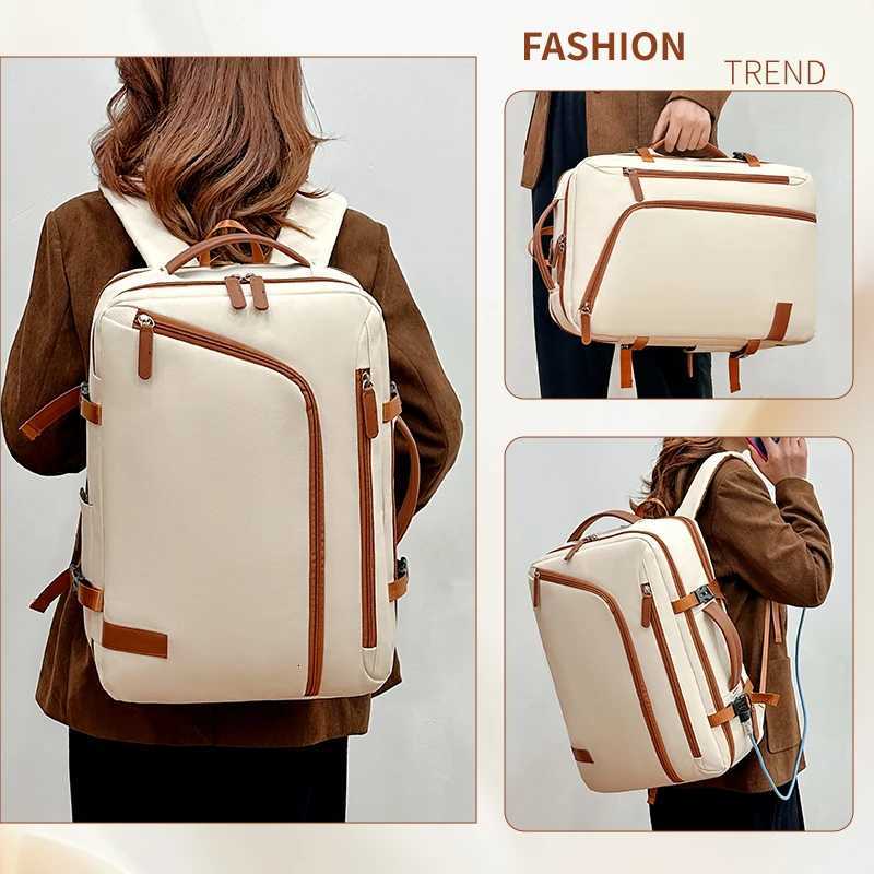 Backpack Unisex New Simple Business Computer Backpack Outdoor Large Capacity Travel Bag Student School Bag for Boys W251025