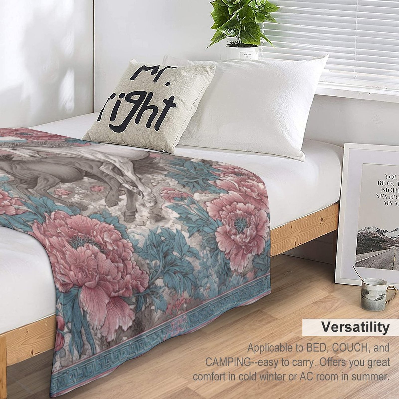 H Designer Horse blanket blanket throw cashmere vibration blanket copert Home Travel Throw Summer Air Conditioner Beach home bedding blankets throws H