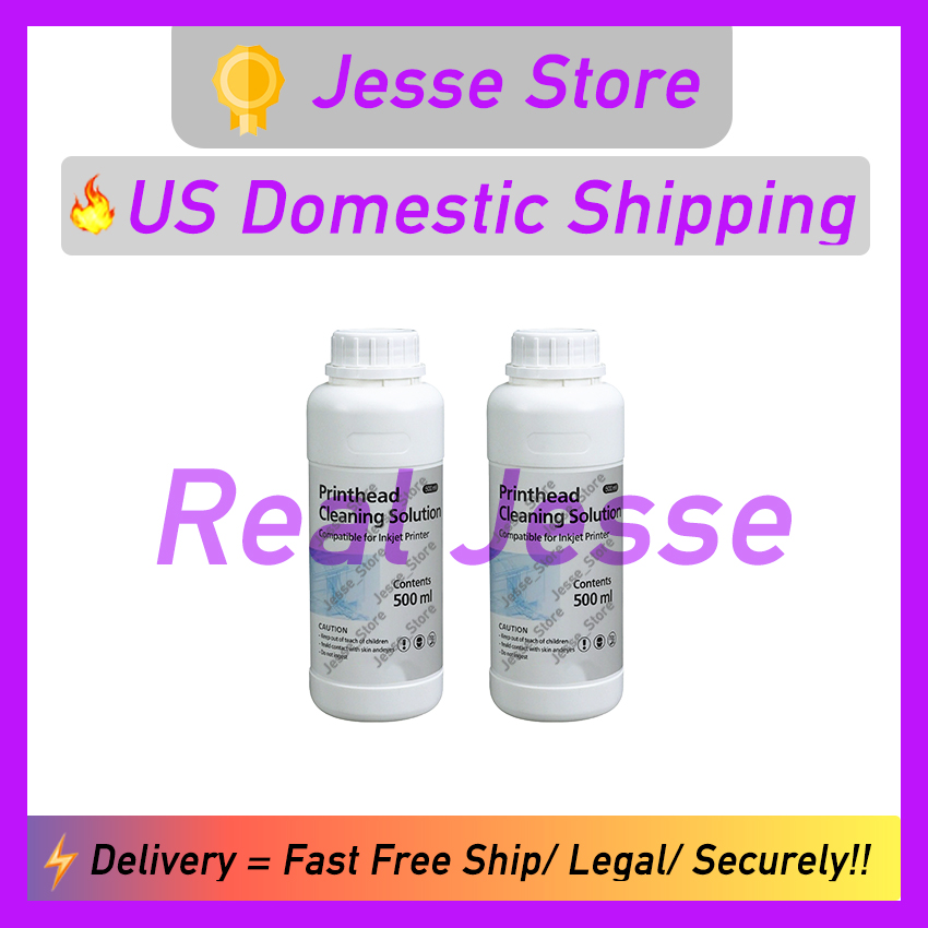 Jesse_store Printhead Cleaning Cleaner US Domestic Local Shipping Pure 99 Chemicals Raw Materials wholesale Industrial Use Free shipping
