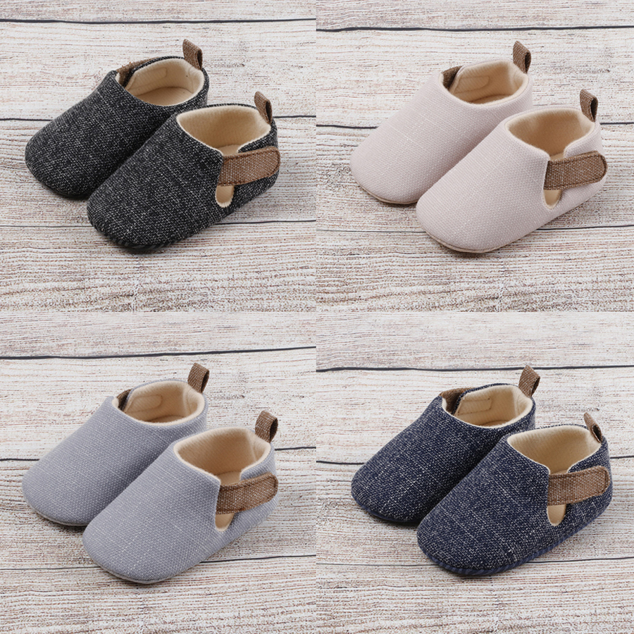 Design Infant Shoes for Baby Crib Outdoor Casual Shoes Non-slip Umshop Fashion Newborns First Walkers Baby Shoes Size 0 - 18 Months U1162