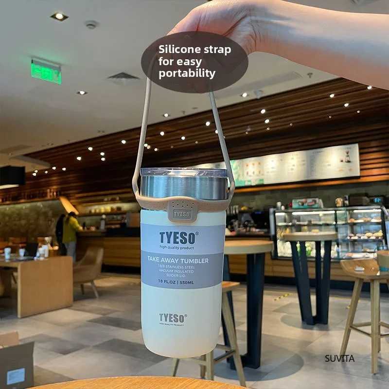 Tyeso 550710ML Stainless Steel Coffee Mug Sports Water Bottle Car Insulated Cup Keeps Cold and Heat Thermal Mug Vacuum Flask J251025