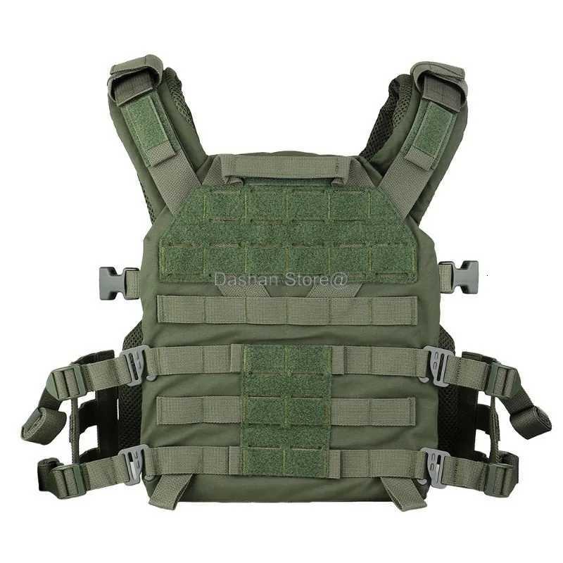Tactical Vest Plate Carrier with Drop Pouch MOL Quick Rease Fast Adjust Cummnd CS Airsoft Combat Gear Y251022