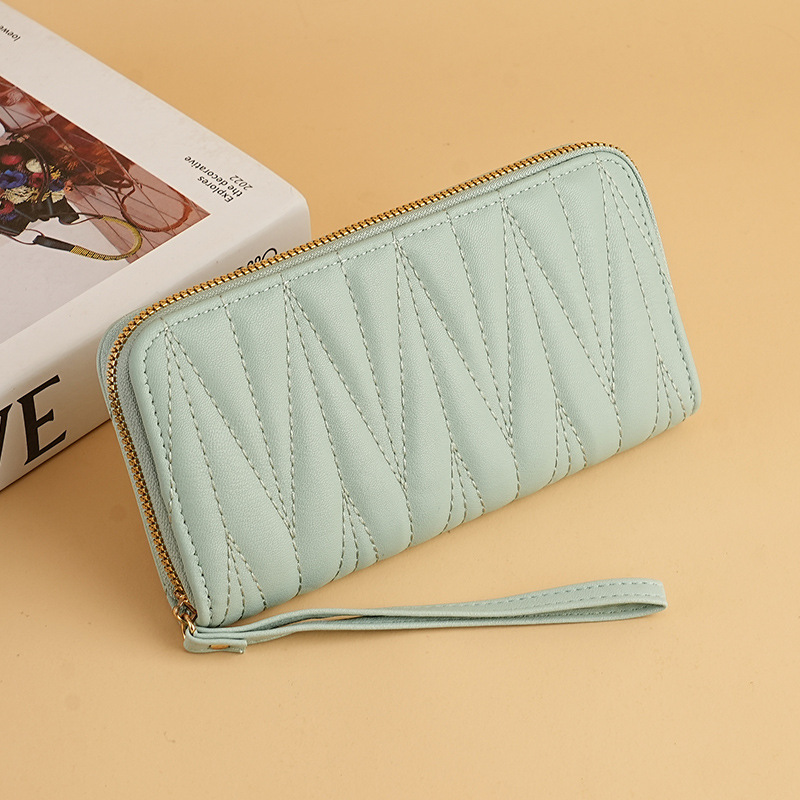 Designer Bag Woman Short Wallets Card Holders Designer Mini Purses Black Pink New Ladies Fashion Pleated Wallet Coin Purse Zipper Hand Bag