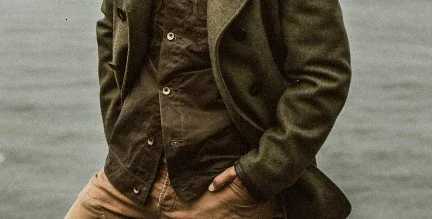 Men Autumn Winter Tweed Coat Solid Color Long Sleeve Turndown Collar Button Casual Warm Fashion Comfortable Regular Standard FitT251025