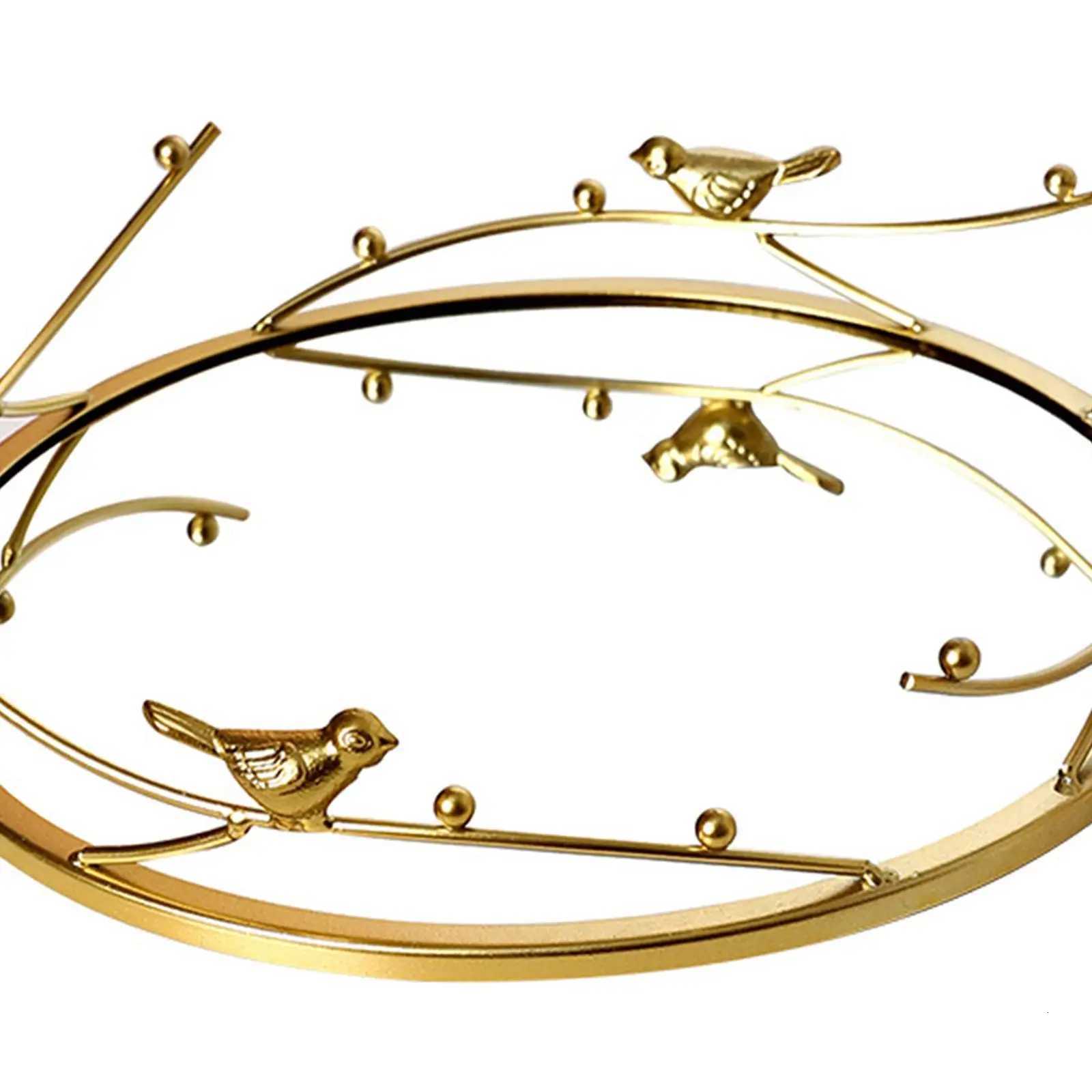 Decorative Mirror Tray Makeup Organizer Practical Modern Jewelry Display Decorative Tray Candle Holder for Bedro Tabletop Y251025