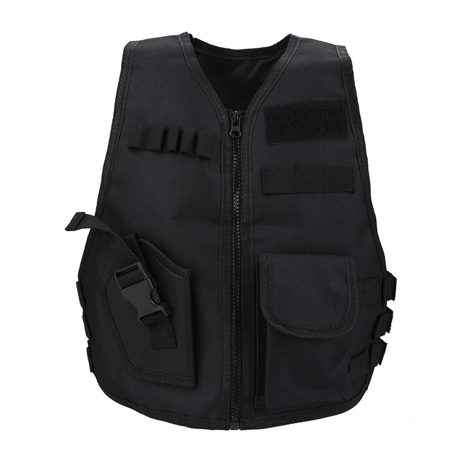 Boys Vest Chidren Tactic Vest Breathab Children Kids Vest Protective Waistcoat for Outdoor Hunting Games Tactic Vest Y251022
