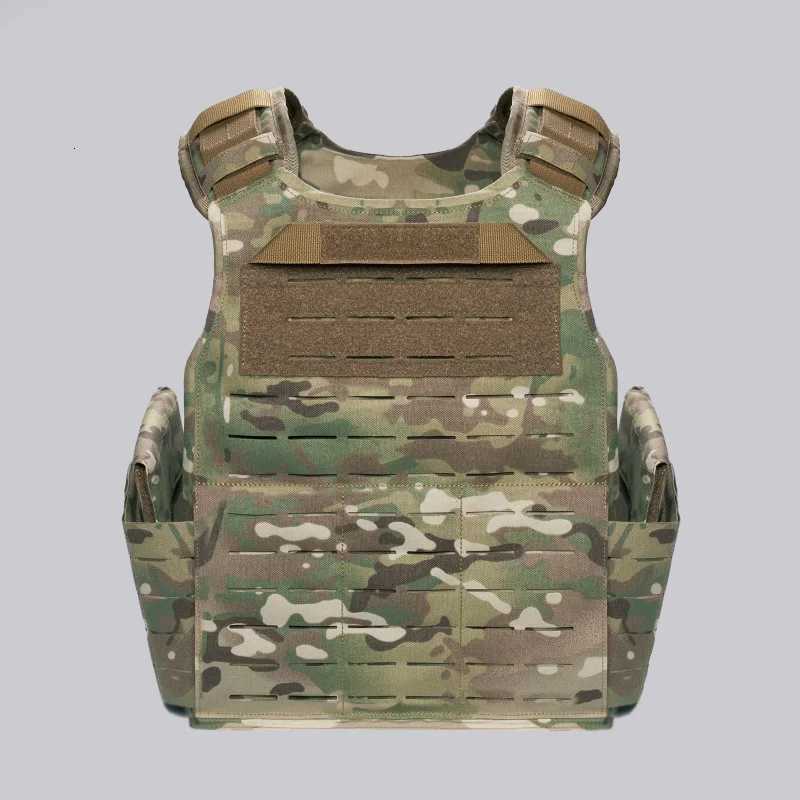 Light Laser Cut Tactical Plate Carrier Hunting Vest MOL Quick Rease Fast Adjust Cummnd CS Airsoft Combat Gear Y251022
