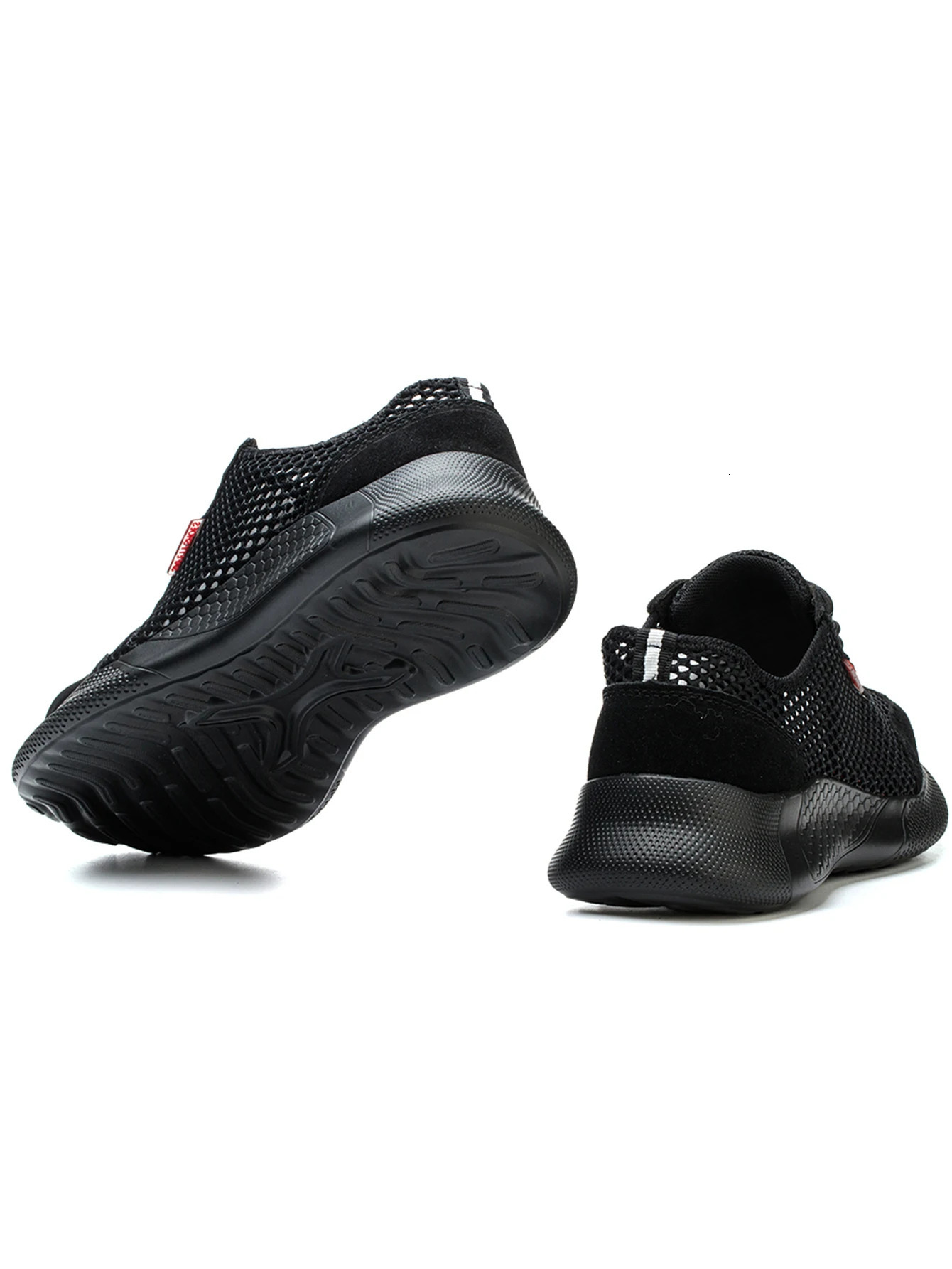 Breathable Men Work Shoes Summer Safety Shoes Lightweight Protective Sneakers Safety Steel Toe Shoes Men PunctureProof boots 251023