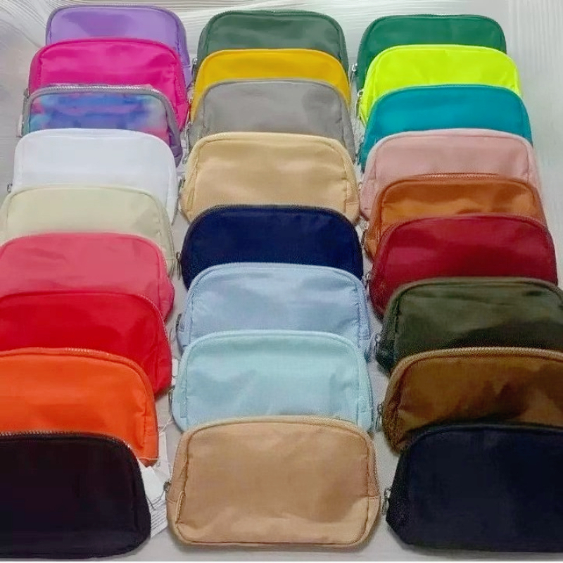 Designer Nylon Yoga Belt Bag Bum everywhere bumbag Outdoor sport Bags Portable for Men & Women with Crossbody Strap waist gym bag clutch classic luxury handbag