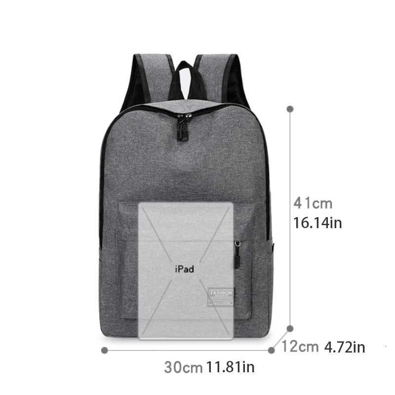 16 inch travel laptop backpack mens and womens carry on backpack business backpack W251025