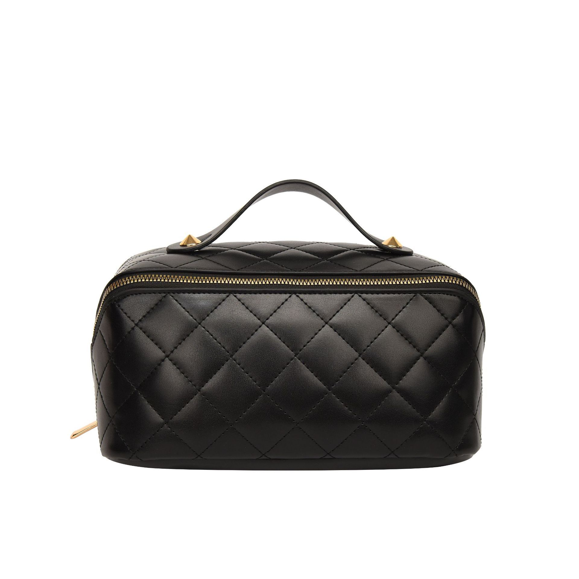 Luxury Brand Designer Bag New Makeup Bag High-Value PU Fashion Simple Quilted Pillow Handbag Large Capacity Toiletry Bag