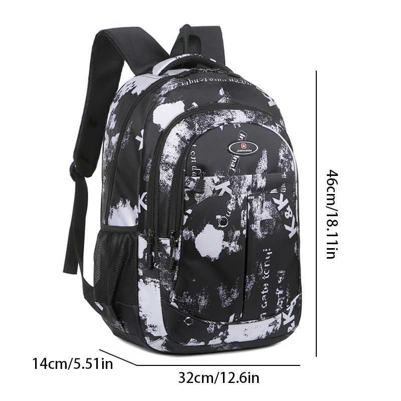 Waterproof mens backpack work 156inch laptop mens business backpack university school backpack boys and girls school backpac W251025