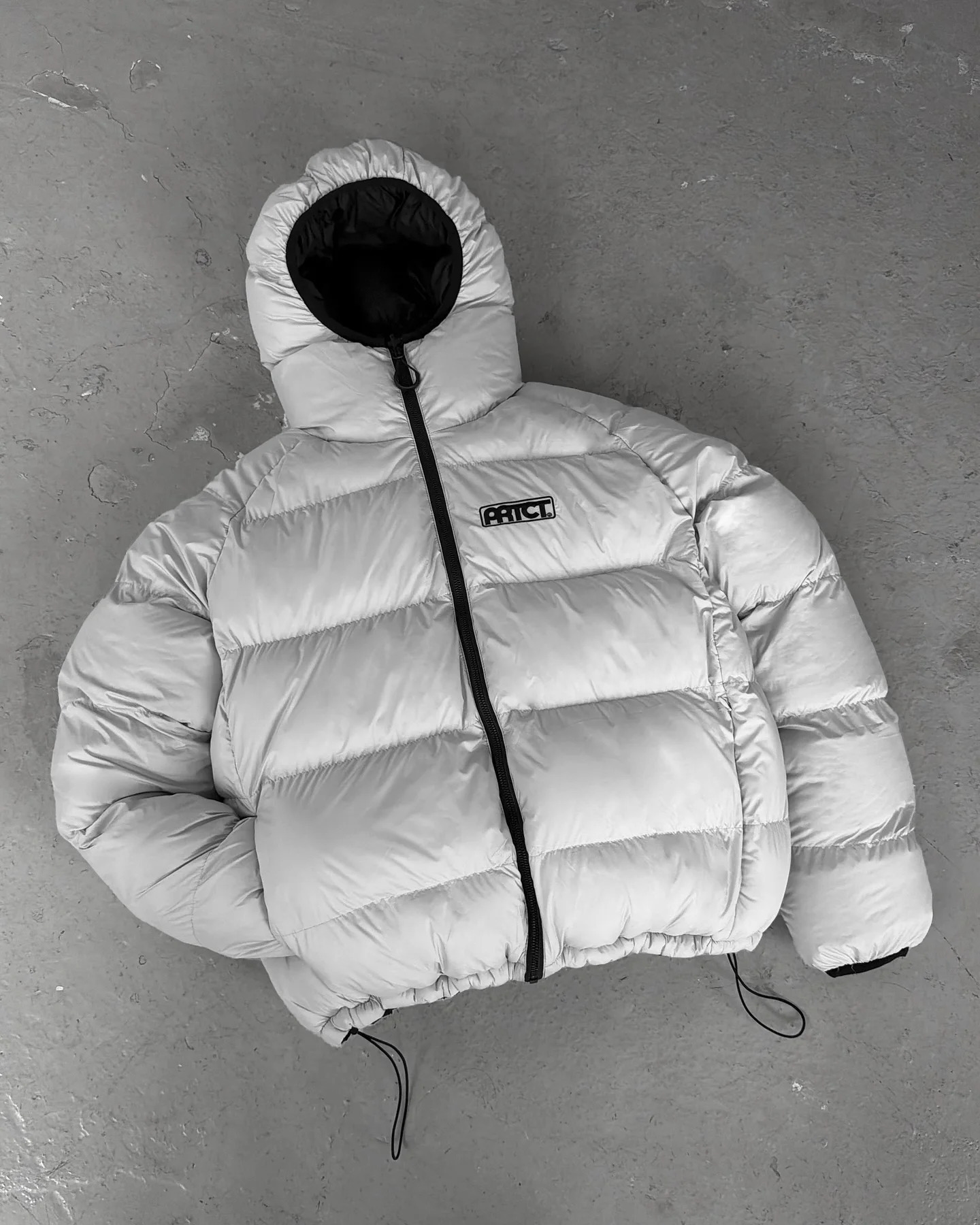 PROTECT Winter Mens Down Jacket Thicken Warm HoodIie Y2k Reversible Double Sided Zipper Coats Casual Fleece Padded Men Clothing 251020