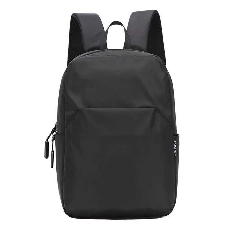 Mini Canvas Mens Backpack Fashion Black Rucksack School Bag for Man Small Japanese Male Bagpack Travel Waterproof Backpacks W251025