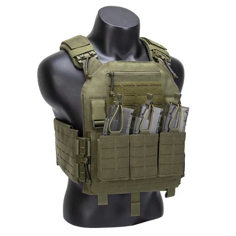 Plate CarrierNylon Tactical VestMol Vestfor Outdoor Hunting Accory Holds Standard 25x30cm PlateInclude 1 Pair Mesh Y251022